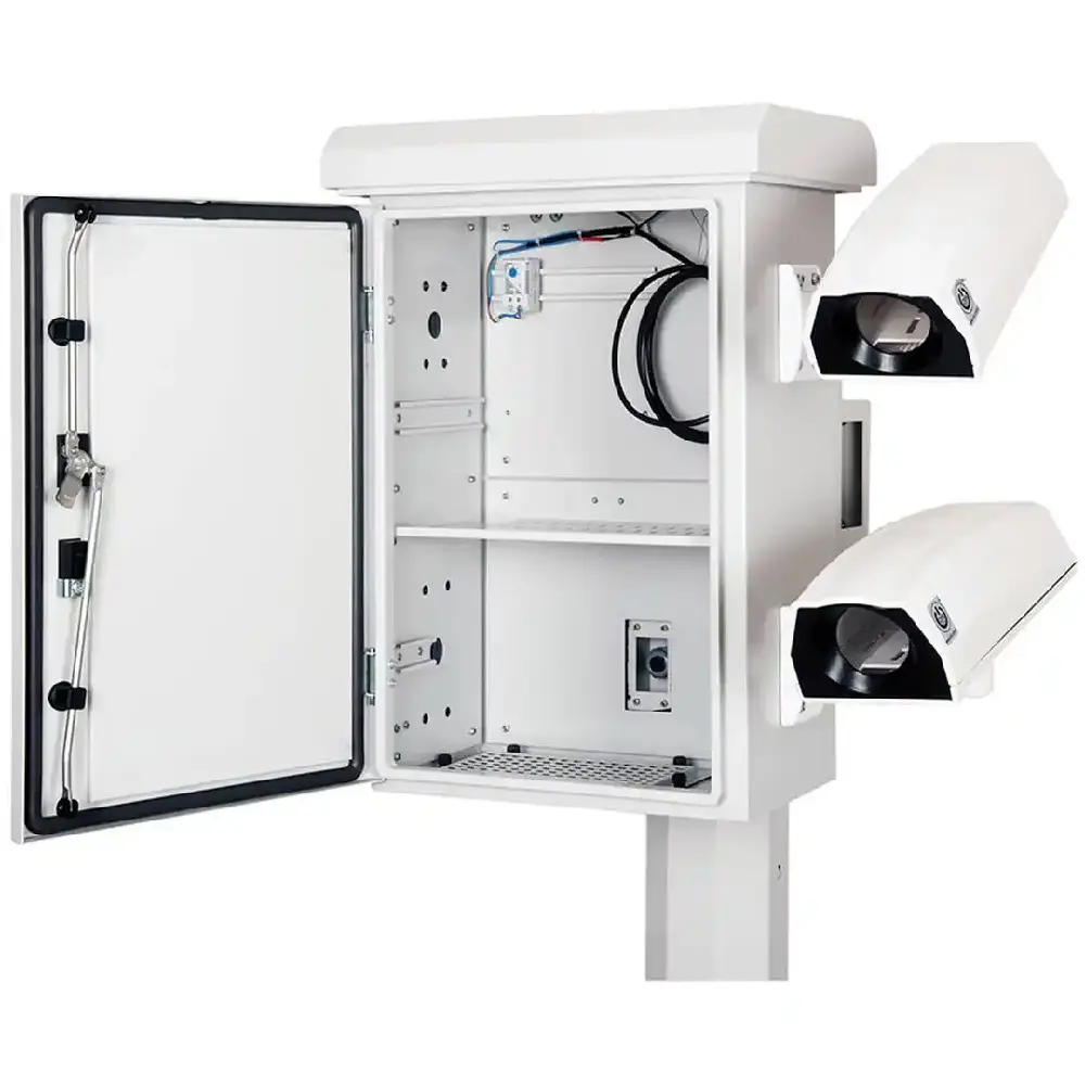 Pole-Mounted Outdoor Cabinet